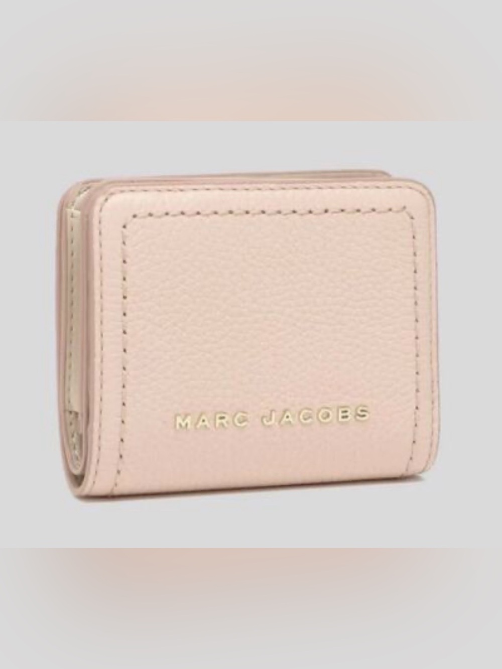 Marc Jacobs ~ The Mini Compact Wallet in Peach Whip